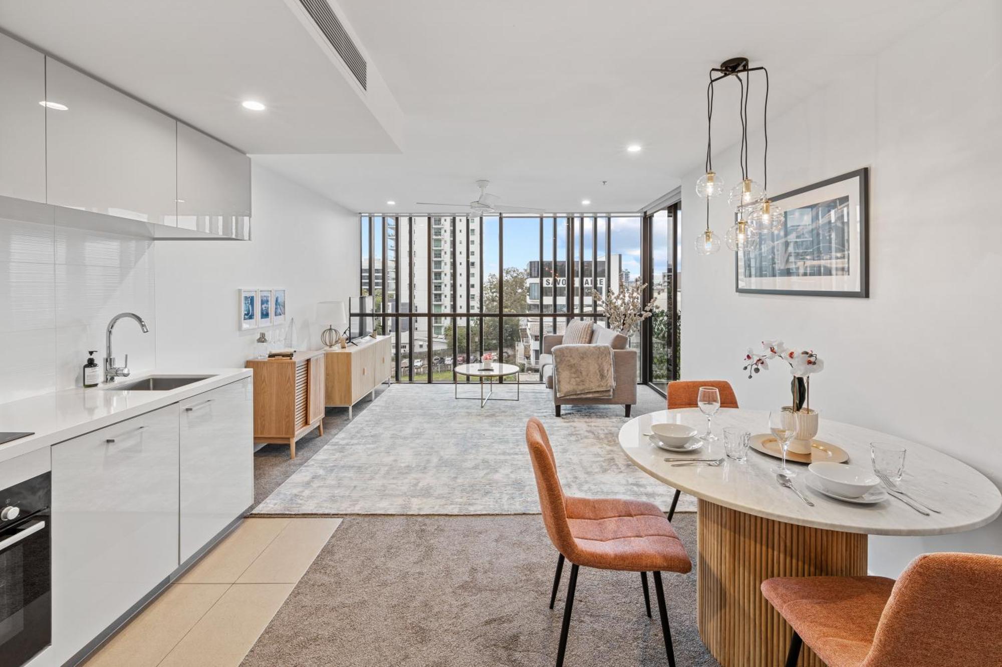 Hearty Milton Apartments Brisbane Buitenkant foto